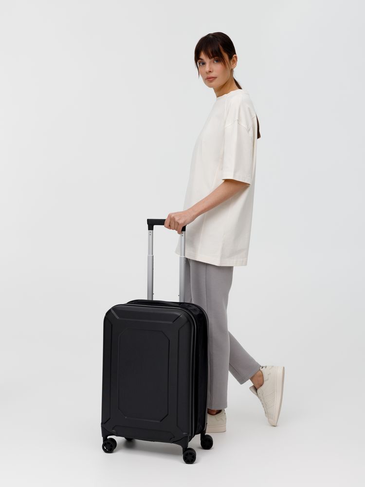 Чемодан Platta, черный / Миниатюра модельного (1000)