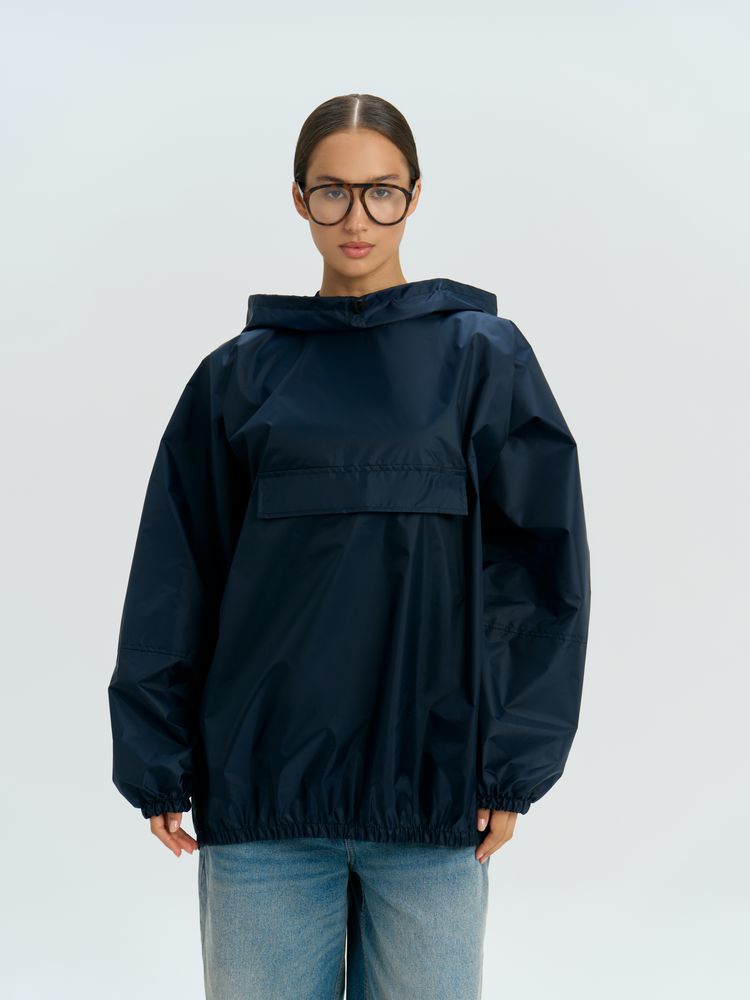 Дождевик-анорак Alatau, укороченный, темно-синий, единый размер / Миниатюра модельного (1000)