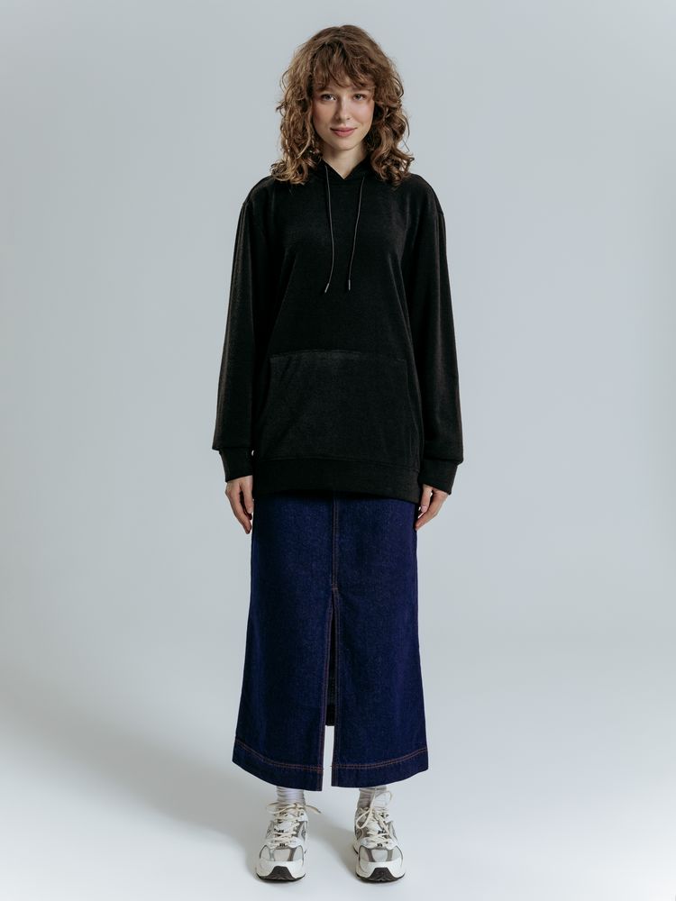 Худи унисекс Prima Vista, черное / Миниатюра модельного (1000)