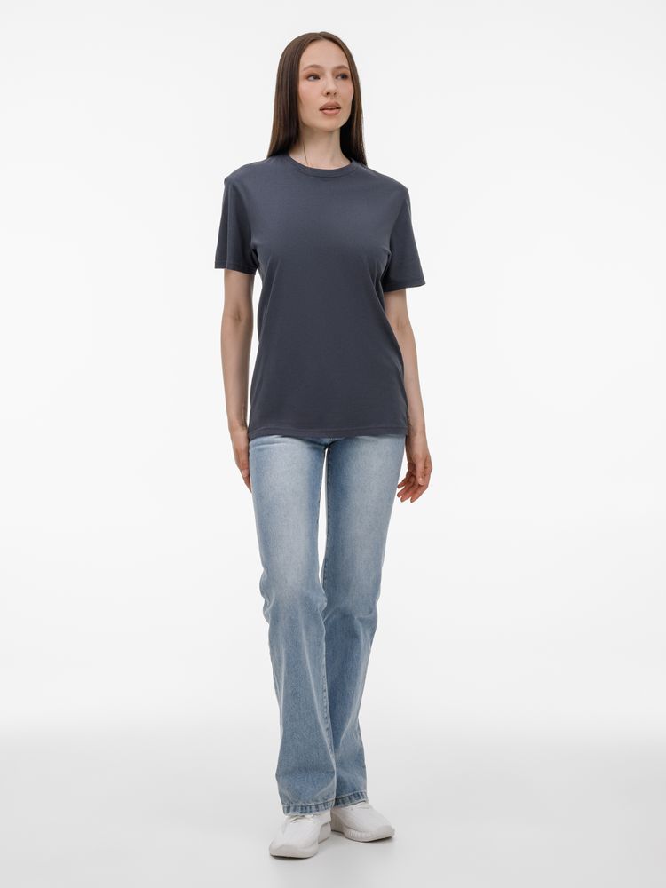 Футболка унисекс T-Bolka 180, темно-серая / Миниатюра модельного (1000)