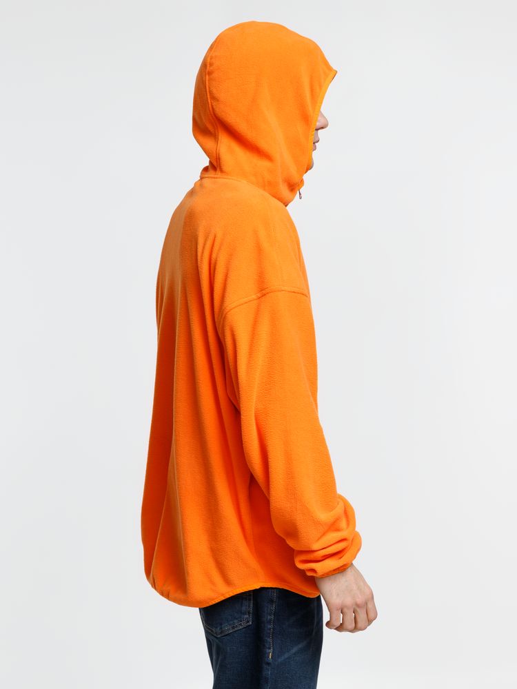 Анорак флисовый унисекс Fliska, оранжевый / Миниатюра модельного (1000)