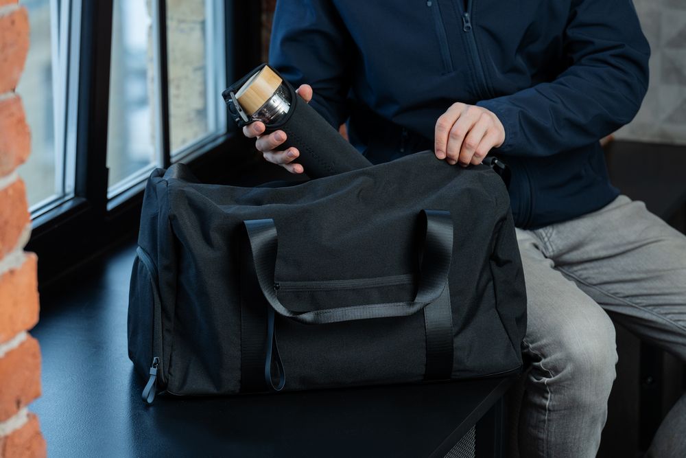 Сумка дорожная urbanPulse, черная / Миниатюра имиджевого (1000)