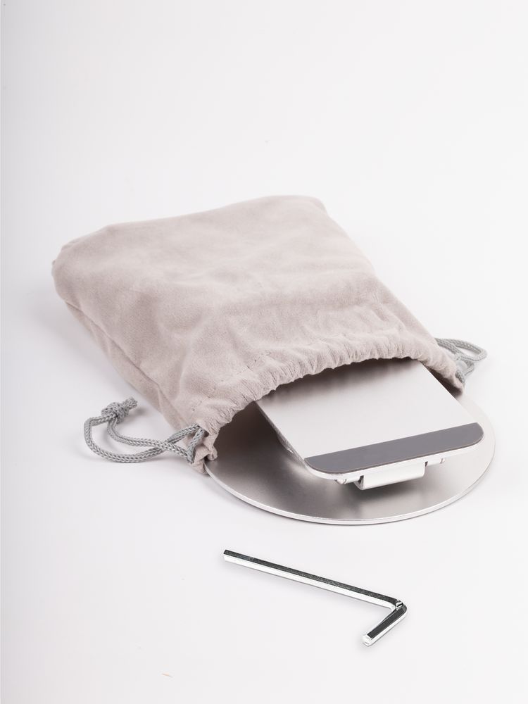 Подставка для смартфона Smartic, серебристая / Миниатюра имиджевого (1000)