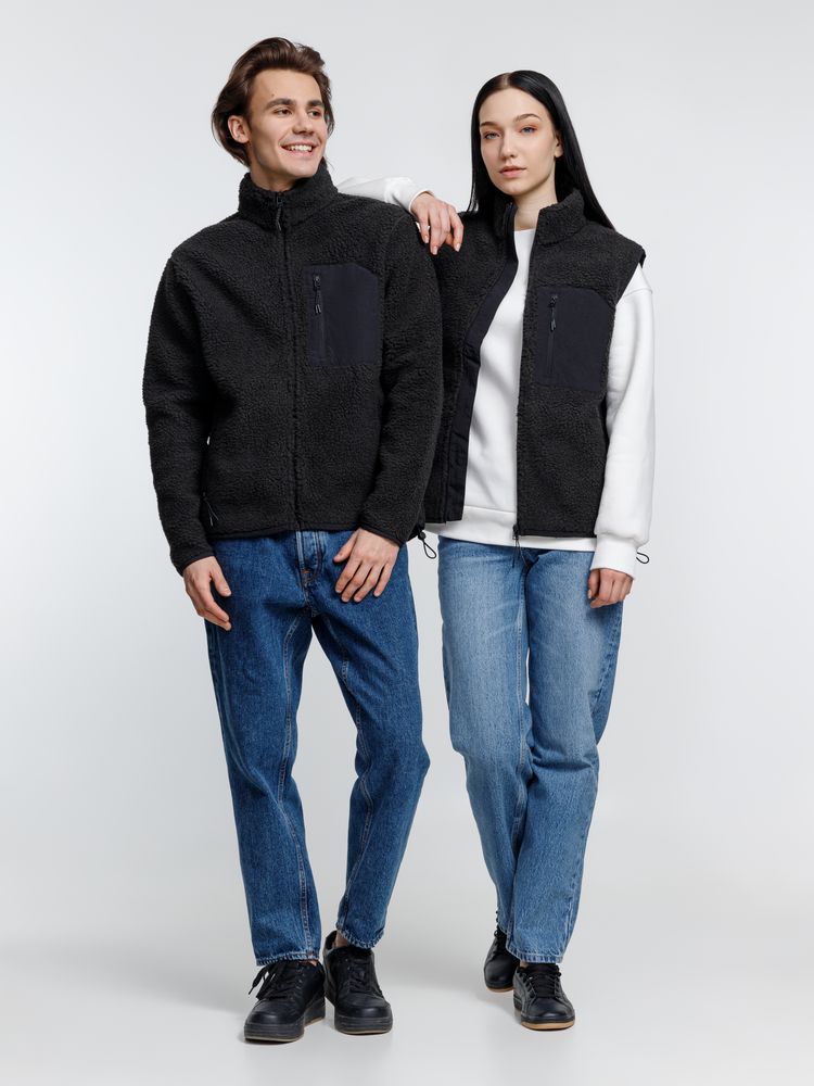 Жилет унисекс Fury BW, темно-серый (графит) / Миниатюра модельного (1000)