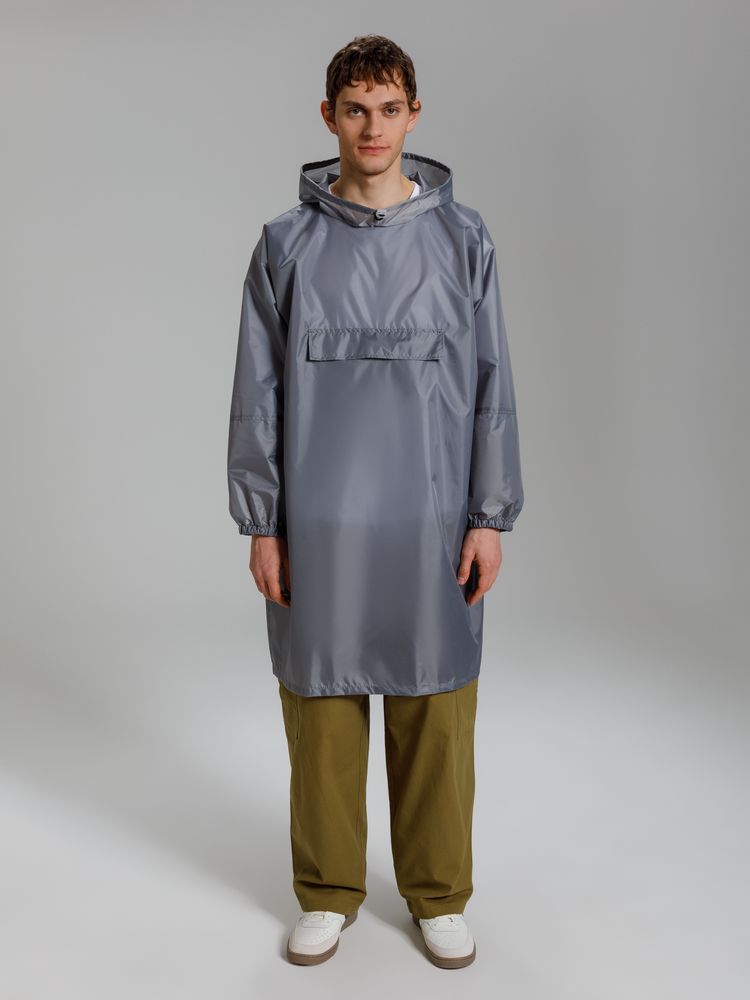 Дождевик-анорак Alatau, серый, единый размер / Миниатюра модельного (1000)