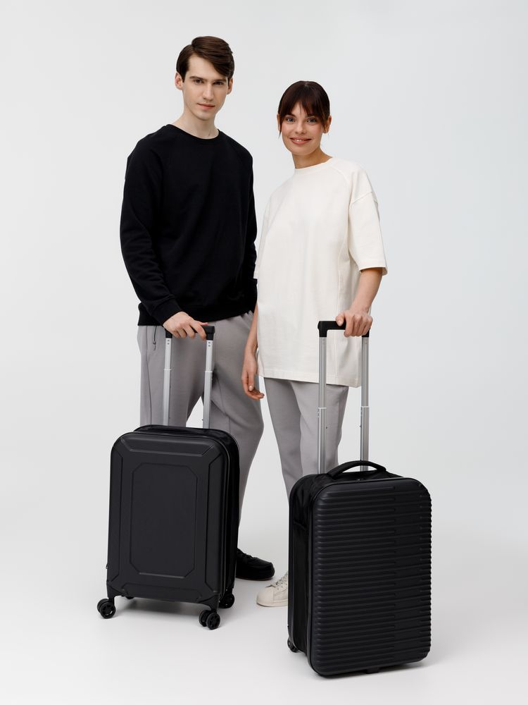 Чемодан Platta, черный / Миниатюра модельного (1000)