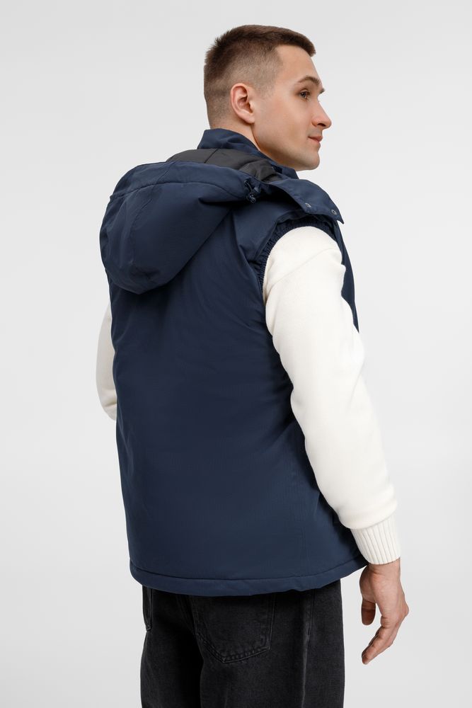 Жилет унисекс Sfera, темно-синий / Миниатюра модельного (1000)