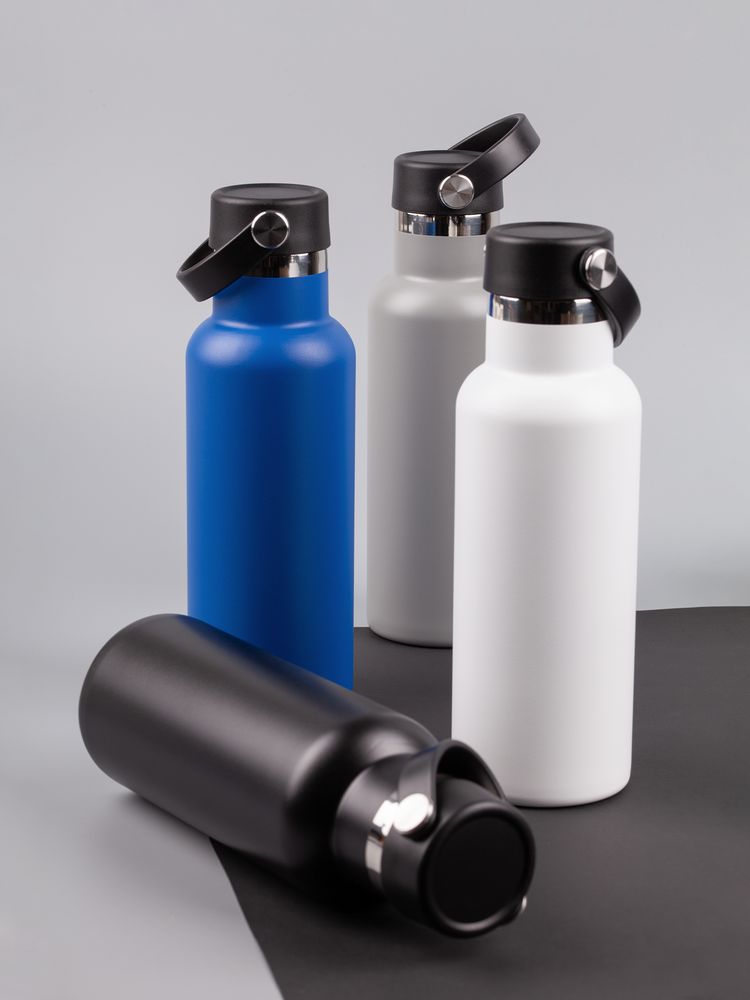 Термобутылка Bidon, синяя / Миниатюра имиджевого (1000)