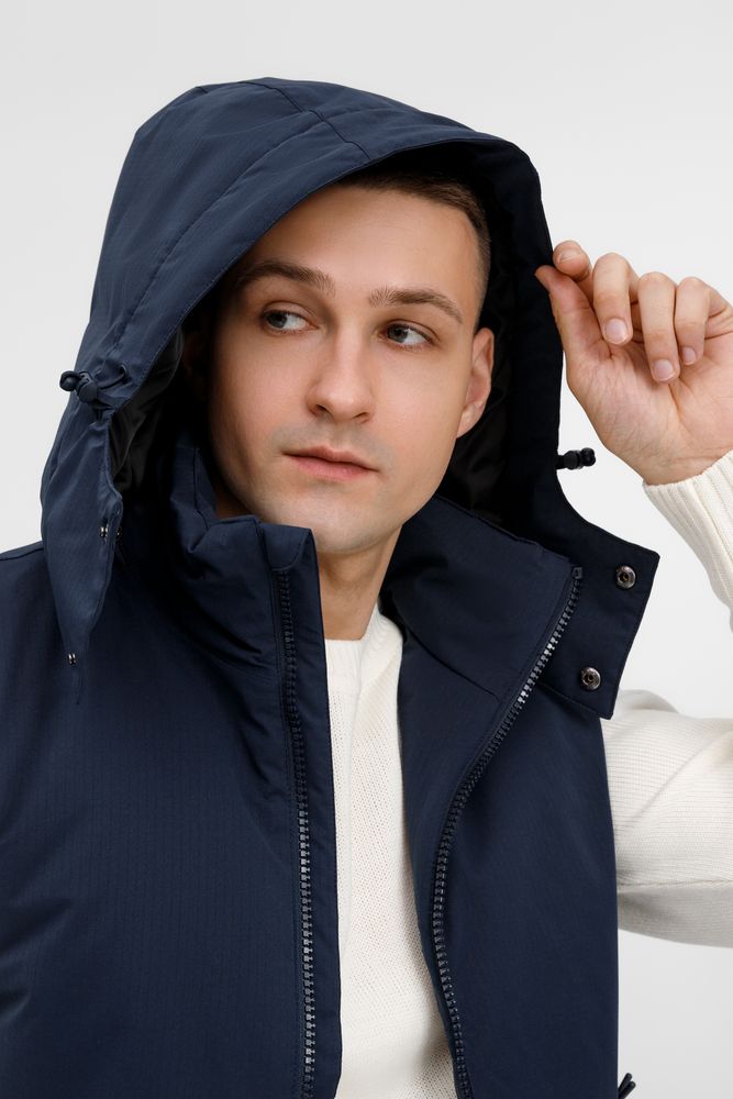 Жилет унисекс Sfera, темно-синий / Миниатюра модельного (1000)