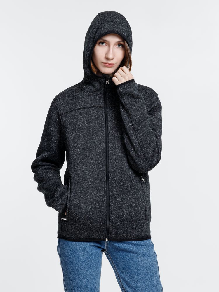 Куртка с капюшоном унисекс Gotland, черная / Миниатюра модельного (1000)