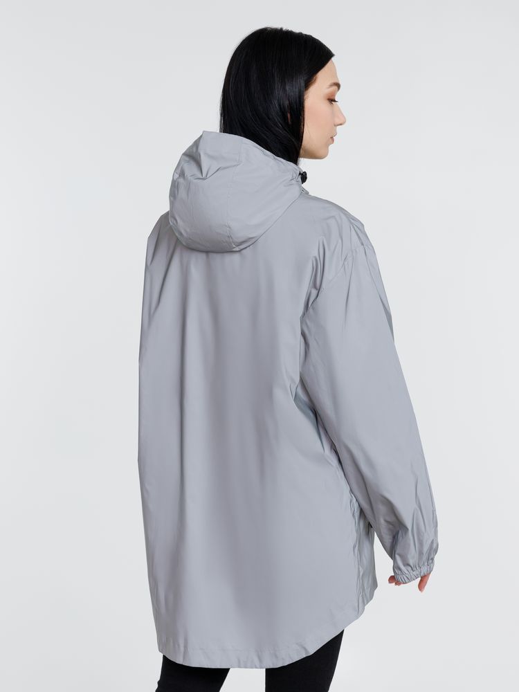 Парка Manifest из светоотражающей ткани, серая / Миниатюра модельного (1000)