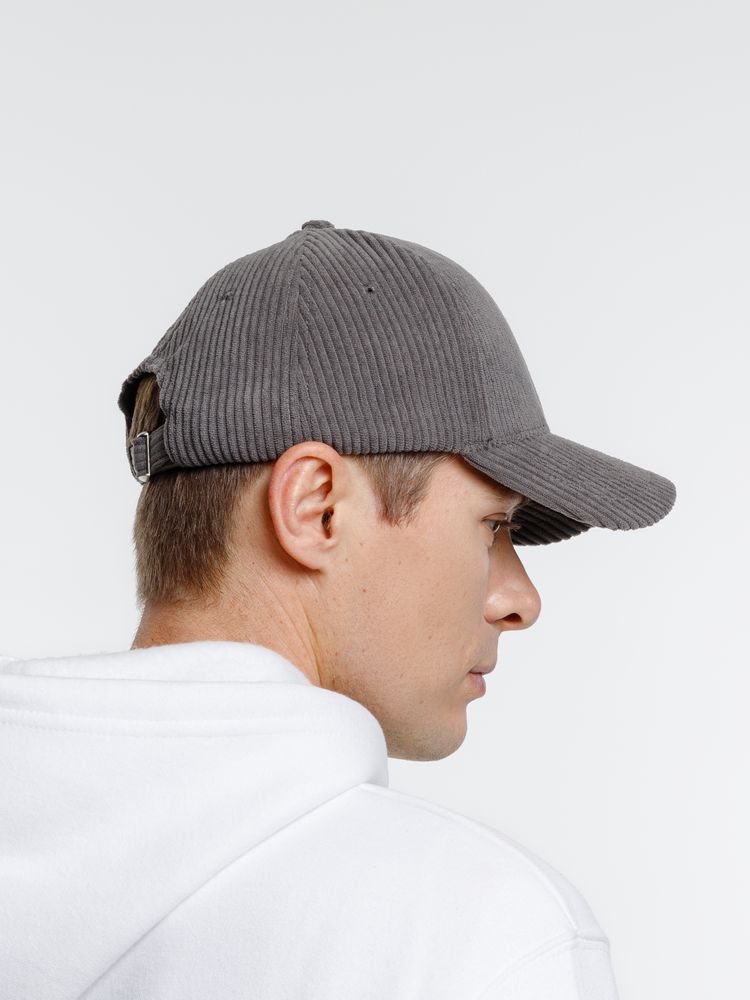 Бейсболка Soft Core, серая / Миниатюра модельного (1000)