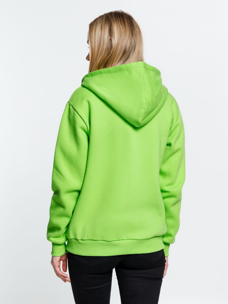 Толстовка на молнии с капюшоном Siverga Heavy, зеленое яблоко / Миниатюра модельного (1000)