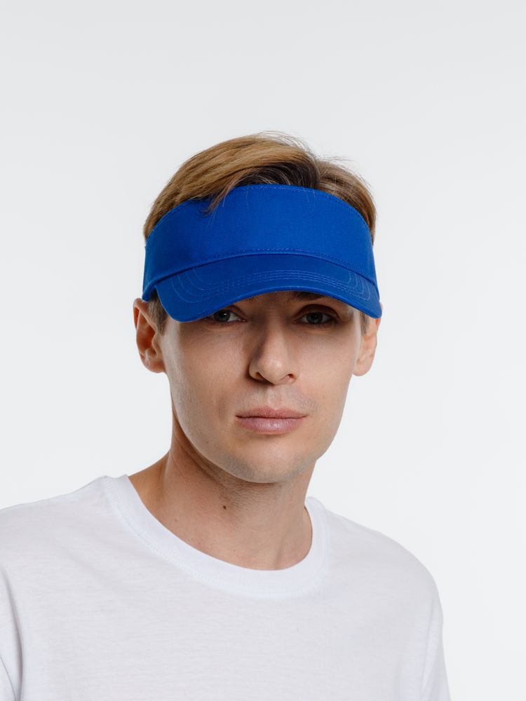 Козырек Viseros, ярко-синий / Миниатюра модельного (1000)