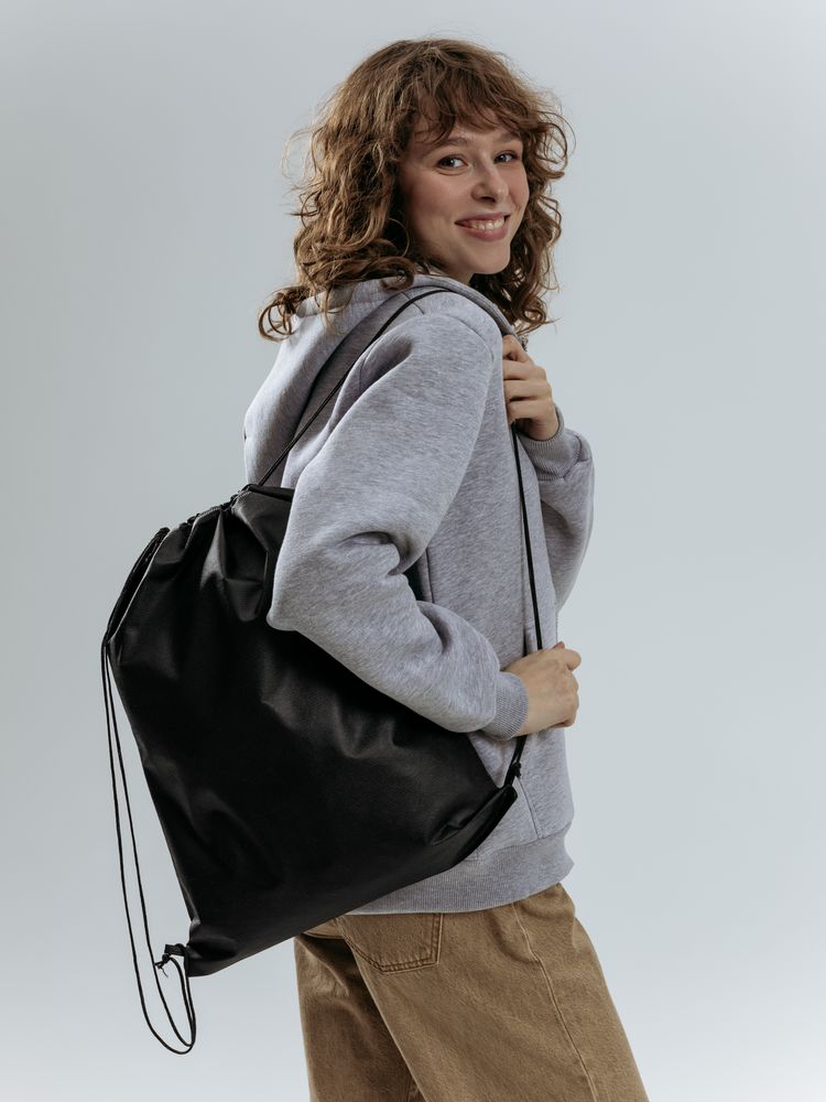 Рюкзак-мешок Fitbag, черный / Миниатюра модельного (1000)