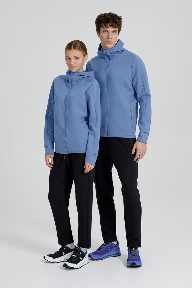 Куртка с капюшоном унисекс Begi, синяя / Миниатюра модельного (1000)