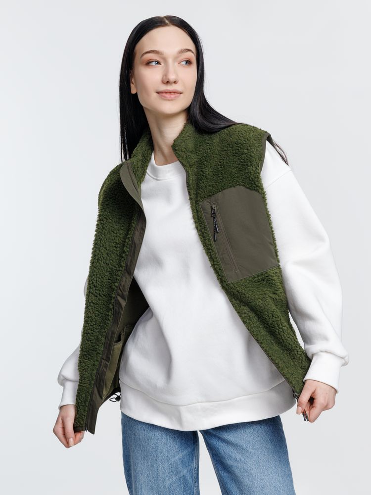 Жилет унисекс Fury BW, хаки / Миниатюра модельного (1000)