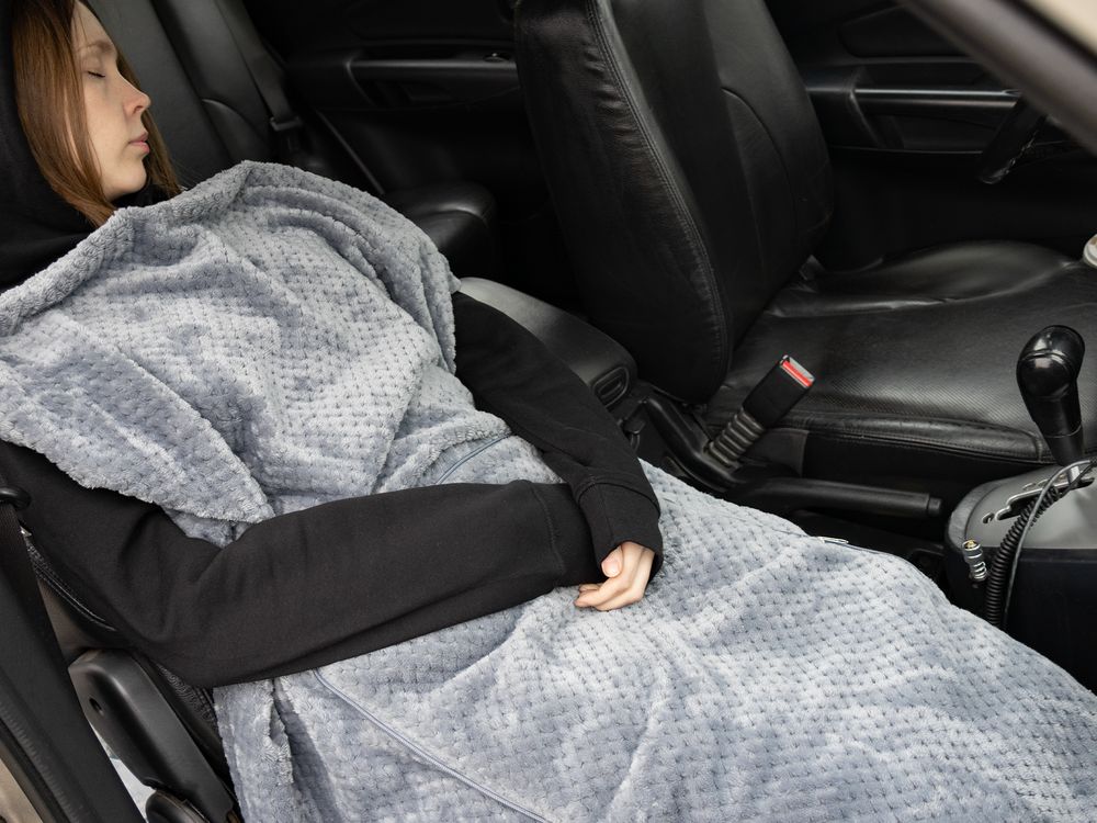 Плед-подушка Dreamscape, серый / Миниатюра имиджевого (1000)