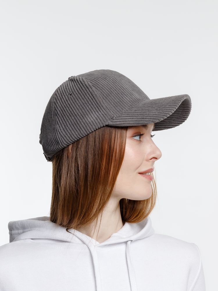 Бейсболка Soft Core, серая / Миниатюра модельного (1000)