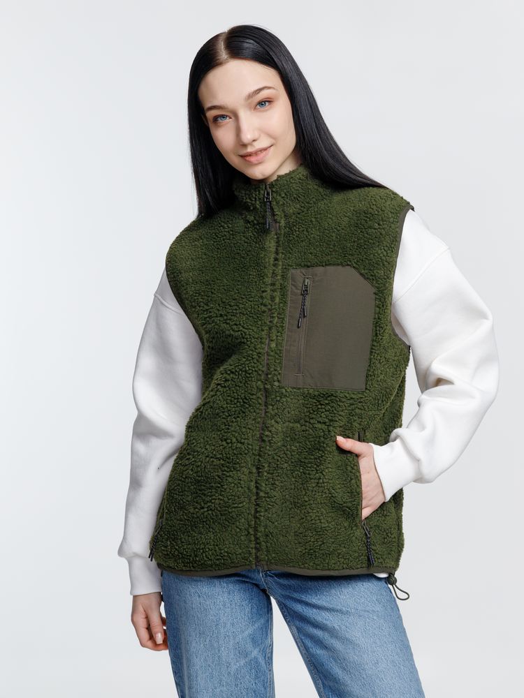 Жилет унисекс Fury BW, хаки / Миниатюра модельного (1000)