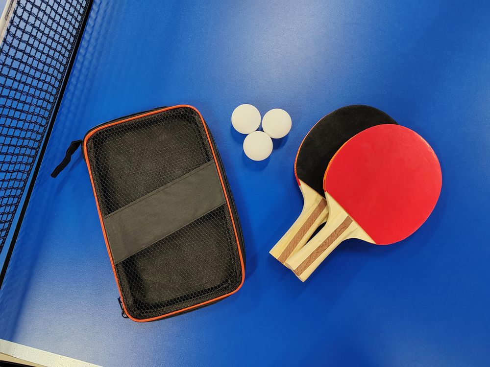 Набор для настольного тенниса High Scorer, черно-красный / Миниатюра имиджевого (1000)