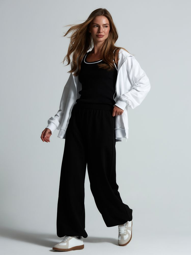 Толстовка на молнии с капюшоном Siverga 2.0, белая / Миниатюра модельного (1000)