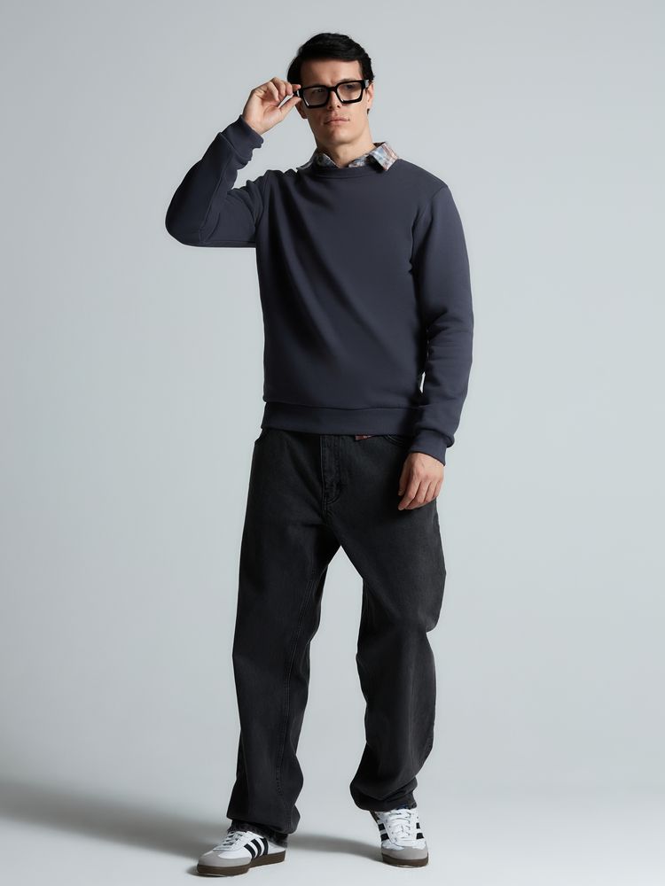 Свитшот Toima Heavy 2.0, темно-серый (графит) / Миниатюра модельного (1000)