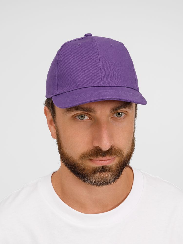 Бейсболка Buffalo, темно-фиолетовая / Миниатюра модельного (1000)