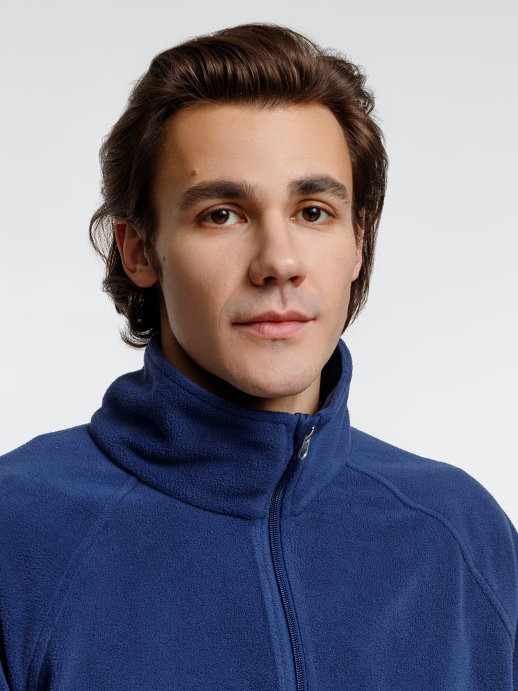 Куртка флисовая унисекс Fliska, темно-синяя / Миниатюра модельного (1000)