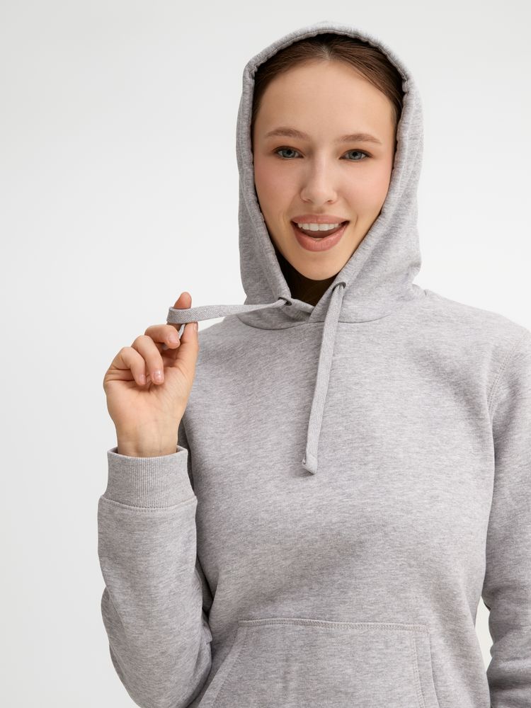 Толстовка женская Spencer Women, серый меланж / Миниатюра модельного (1000)