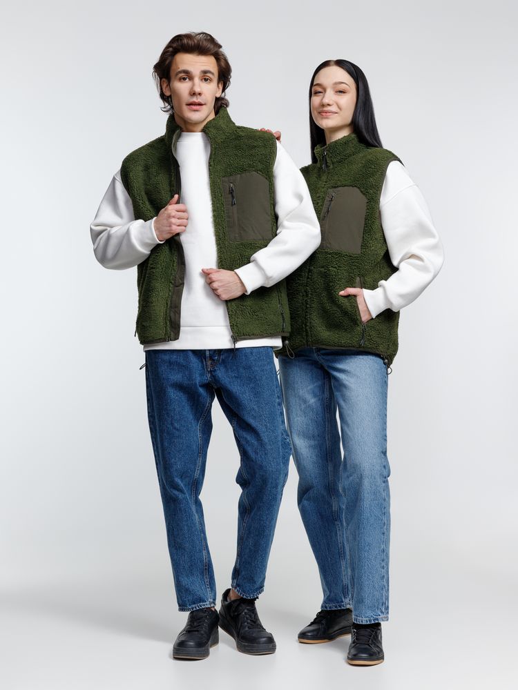 Жилет унисекс Fury BW, хаки / Миниатюра модельного (1000)