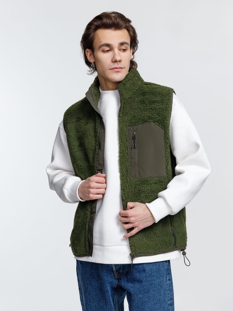 Жилет унисекс Fury BW, хаки / Миниатюра модельного (1000)