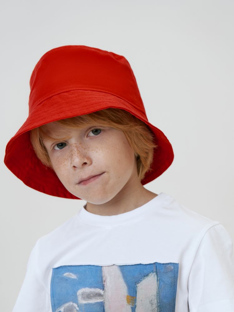 Панама детская Bizbolka Challenge Kids, красная / Миниатюра модельного (1000)