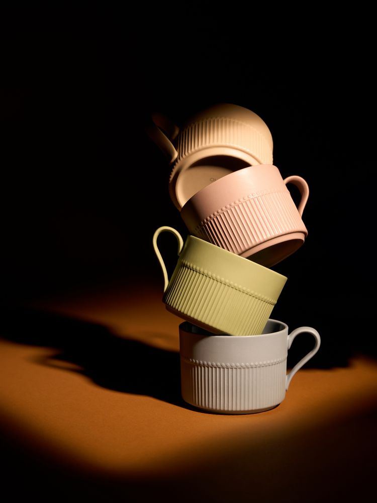 Чайная пара Pastello Moderno, зеленая / Миниатюра имиджевого (1000)