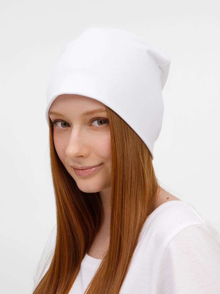 Шапка Senti, белая / Миниатюра модельного (1000)