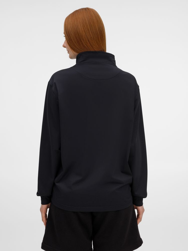 Свитшот на молнии Morfiss, черный / Миниатюра модельного (1000)