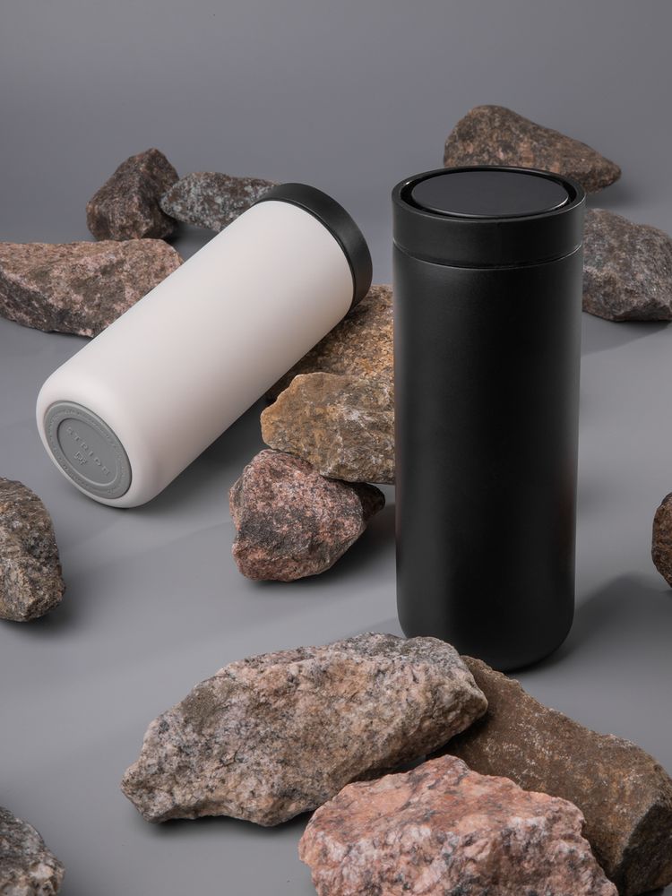 Термостакан Waterford, черный / Миниатюра имиджевого (1000)