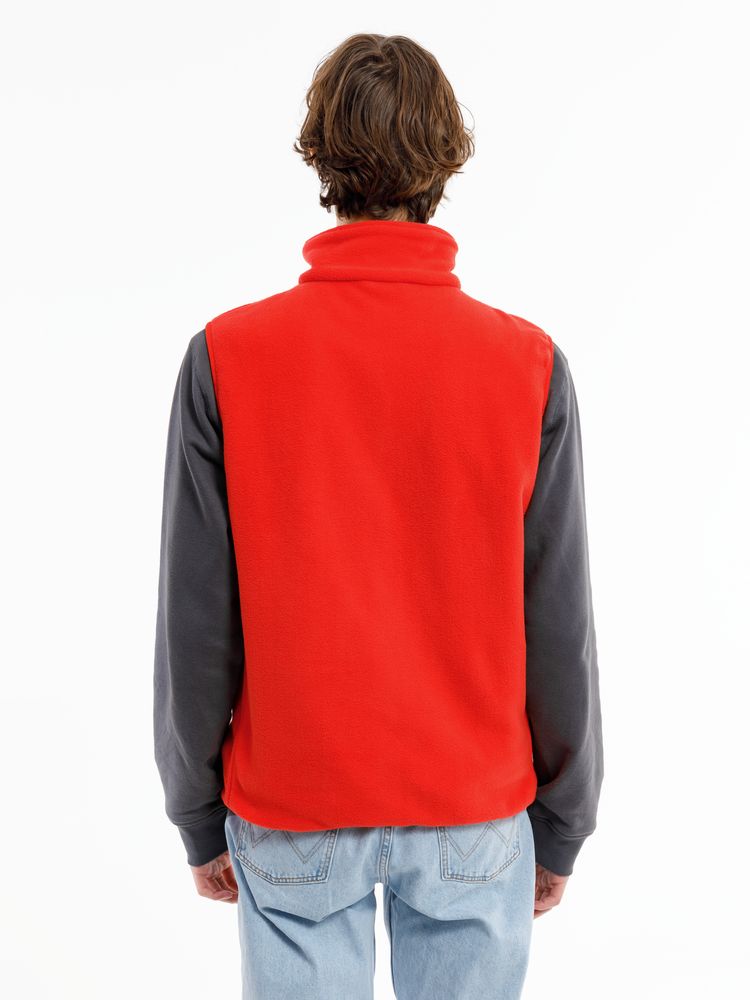Жилет флисовый унисекс Nesse, красный / Миниатюра модельного (1000)
