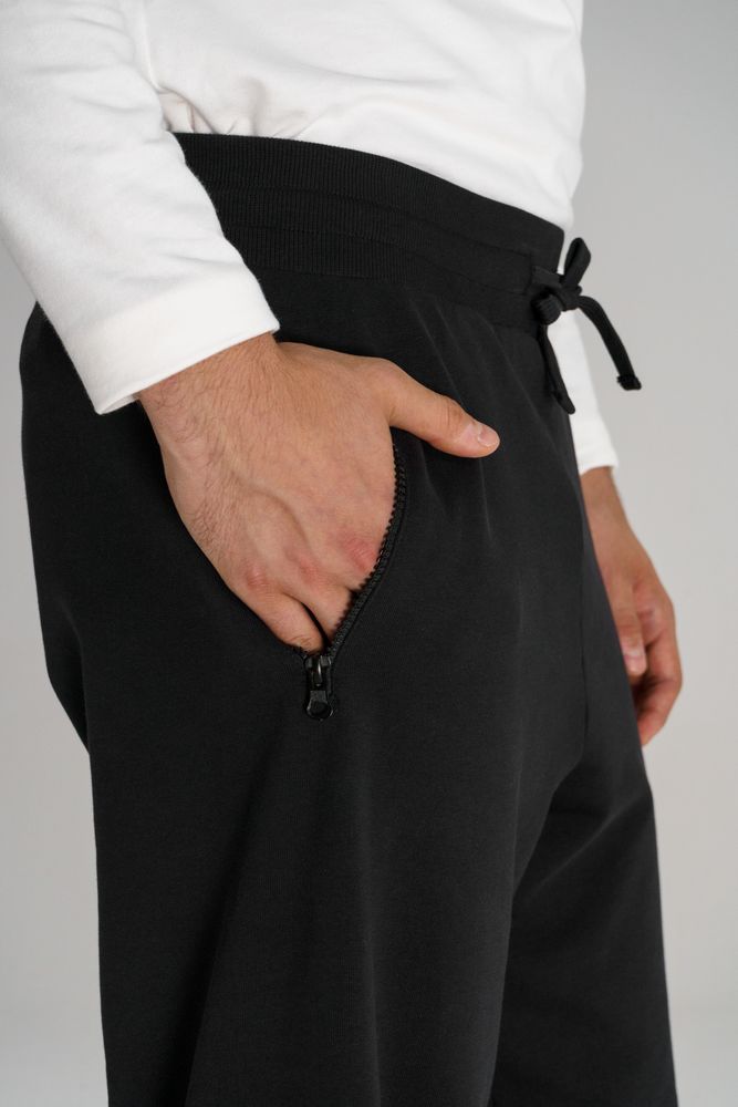 Джоггеры унисекс Kosmos, черные / Миниатюра модельного (1000)