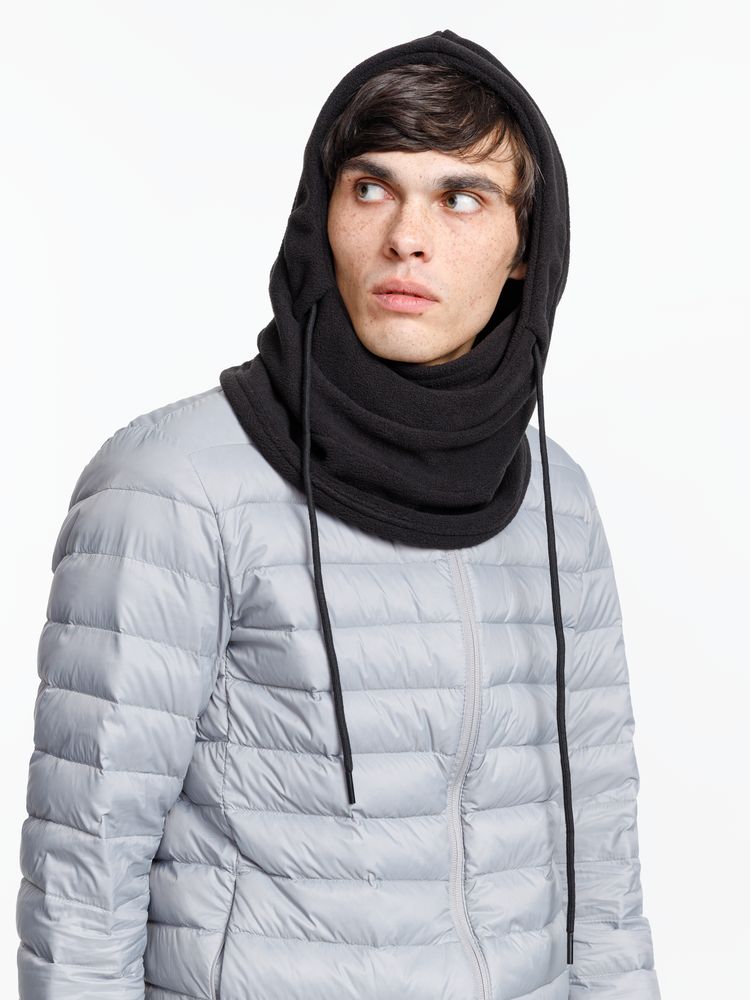 Балаклава-капюшон Nesse, черная / Миниатюра WWW (1000)