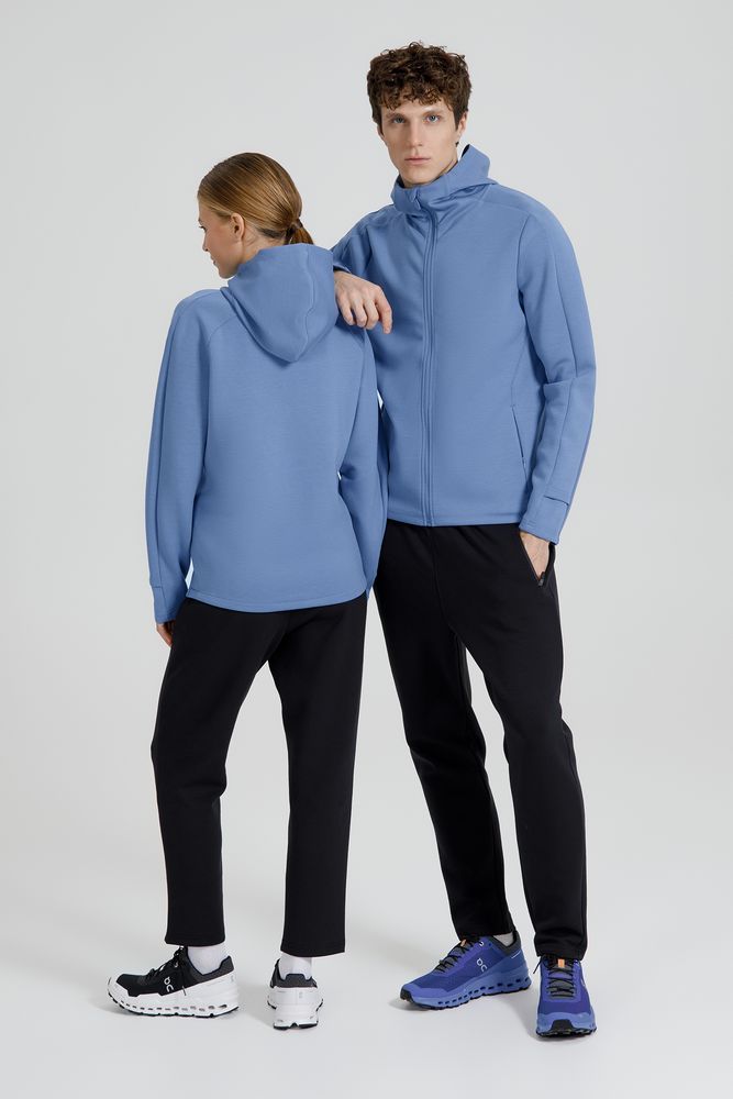 Куртка с капюшоном унисекс Begi, синяя / Миниатюра модельного (1000)