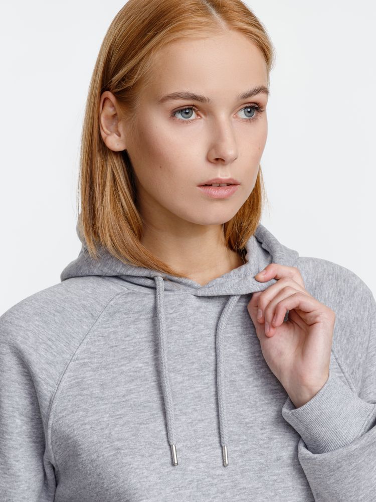 Толстовка унисекс Stellar, серый меланж / Миниатюра модельного (1000)