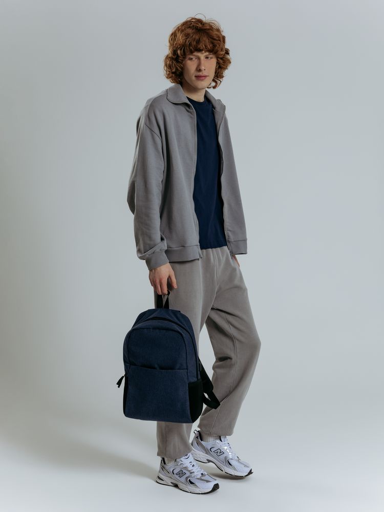 Рюкзак для ноутбука Conttori, синий меланж / Миниатюра модельного (1000)