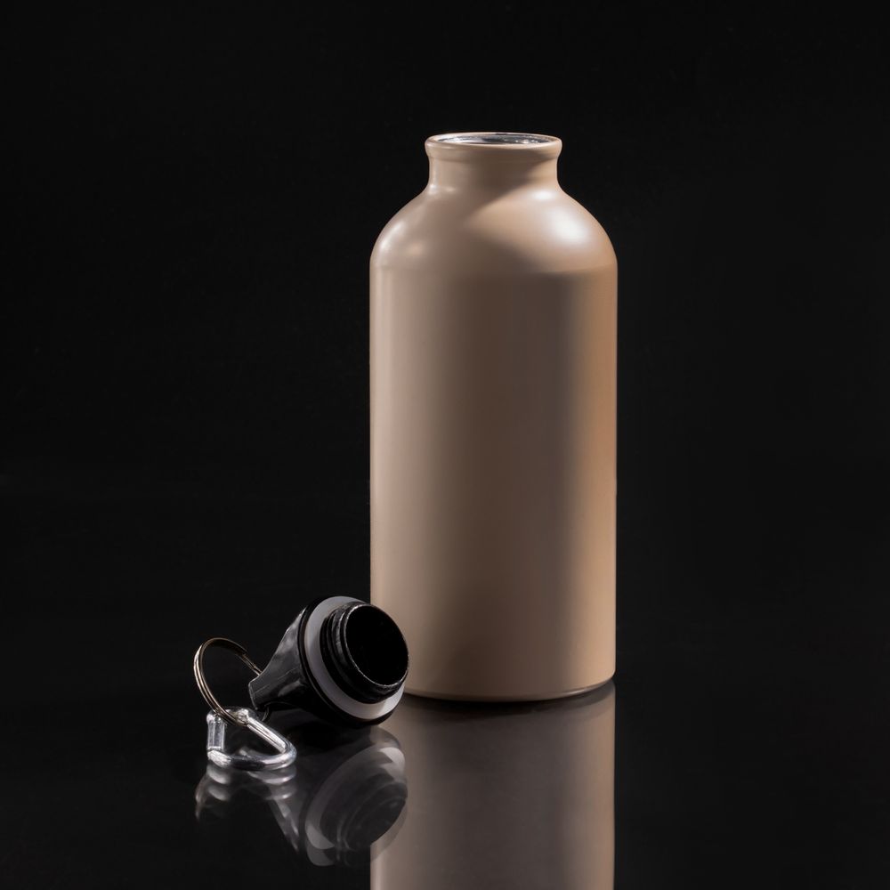 Бутылка для воды Funrun 400, светло-бежевая / Миниатюра имиджевого (1000)