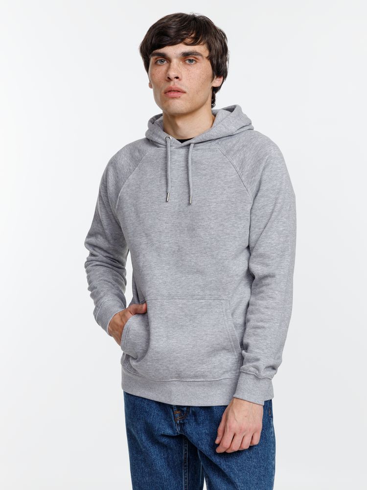 Толстовка унисекс Stellar, серый меланж / Миниатюра модельного (1000)