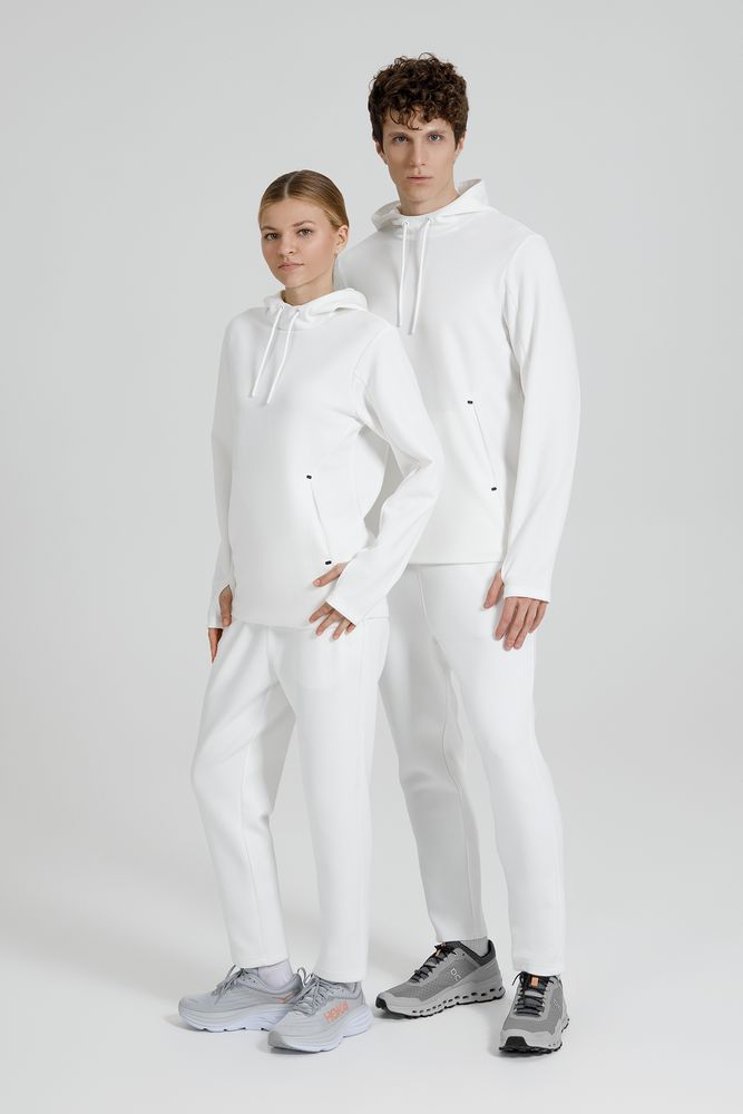 Худи унисекс Begi, молочно-белое / Миниатюра модельного (1000)