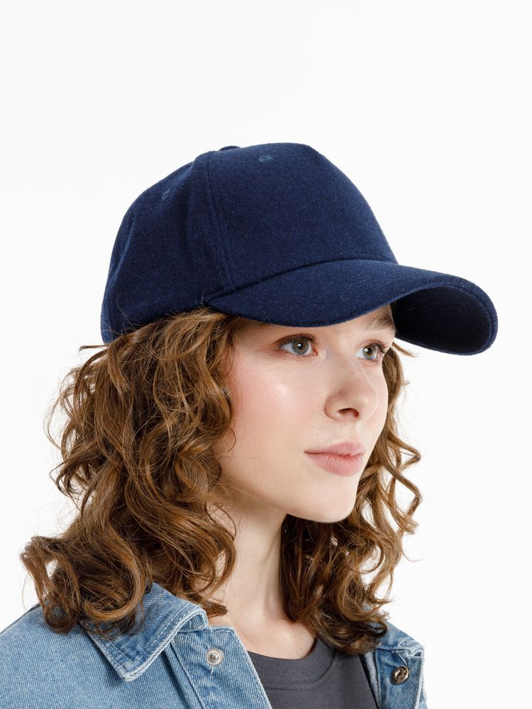 Бейсболка Woolridge, темно-синяя / Миниатюра модельного (1000)