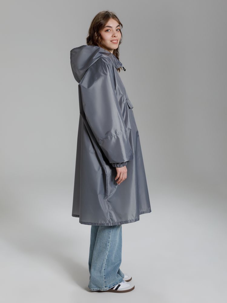 Дождевик-анорак Alatau, серый, единый размер / Миниатюра модельного (1000)