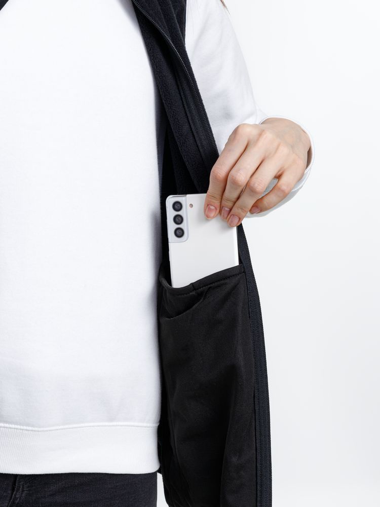 Жилет флисовый унисекс Nesse, синий / Миниатюра модельного (1000)