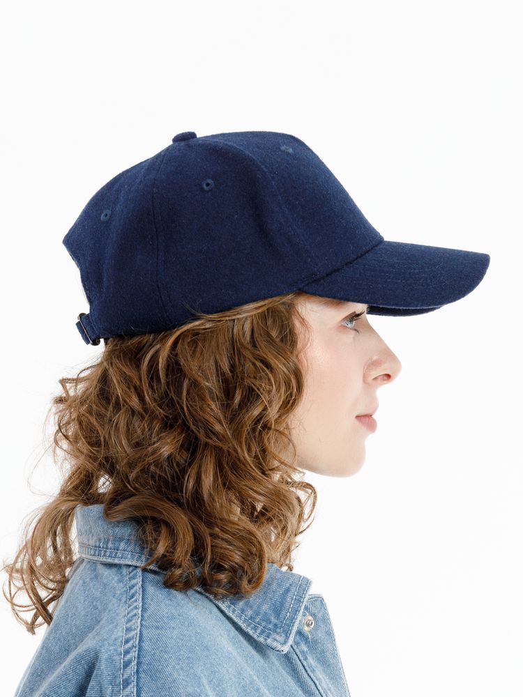 Бейсболка Woolridge, темно-синяя / Миниатюра модельного (1000)